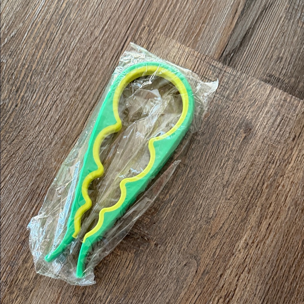 Green and Yellow Jar Opener